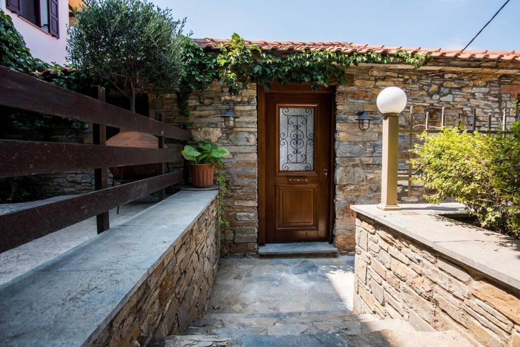 ¨Με Θέα Το Ηλιοβασίλεμα¨ Villa Afissos Bagian luar foto