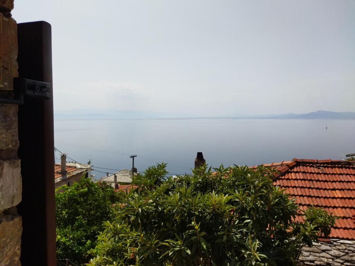 ¨Με Θέα Το Ηλιοβασίλεμα¨ Villa Afissos Bagian luar foto