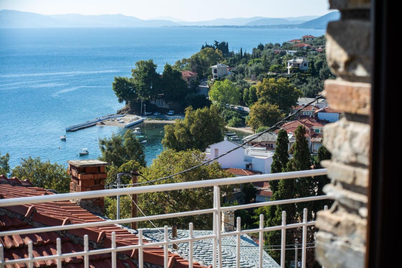 ¨Με Θέα Το Ηλιοβασίλεμα¨ Villa Afissos Bagian luar foto