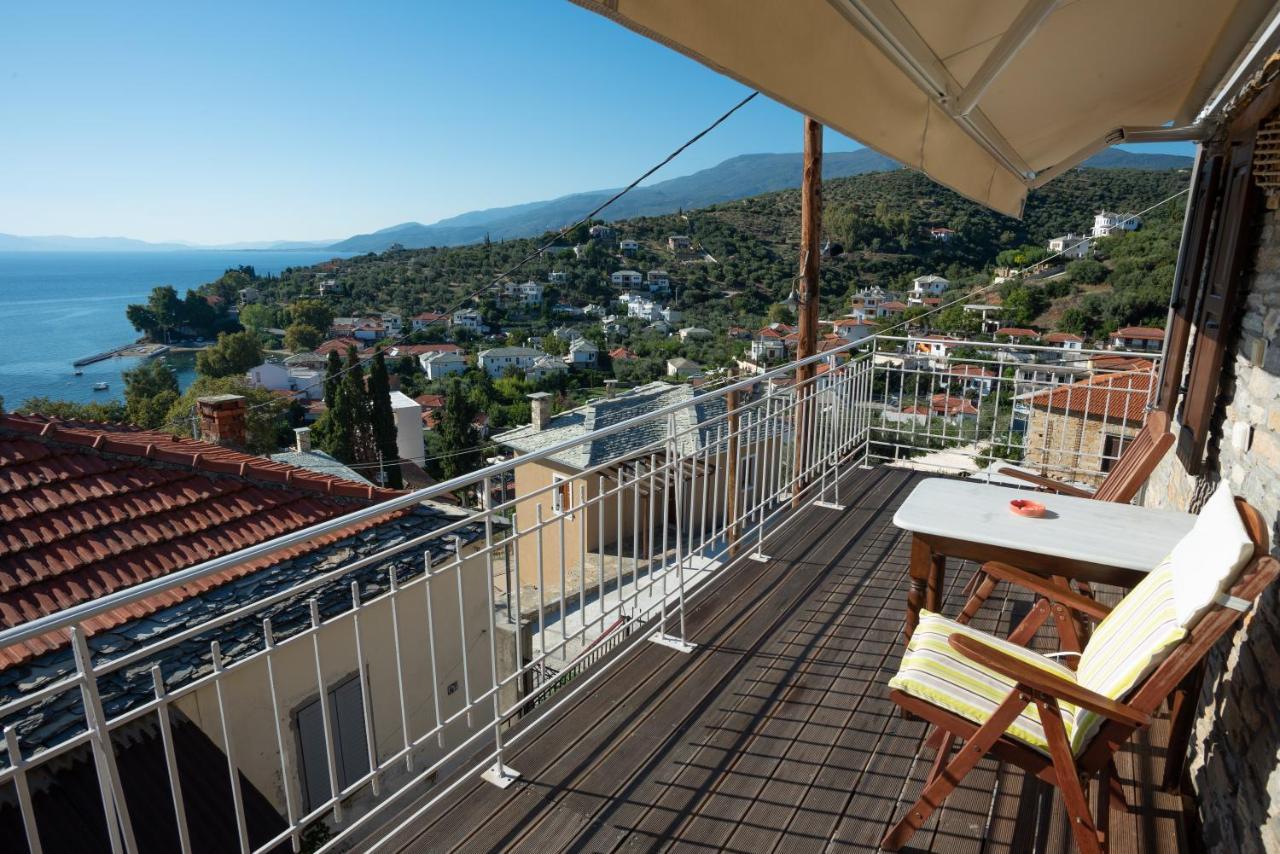 ¨Με Θέα Το Ηλιοβασίλεμα¨ Villa Afissos Bagian luar foto