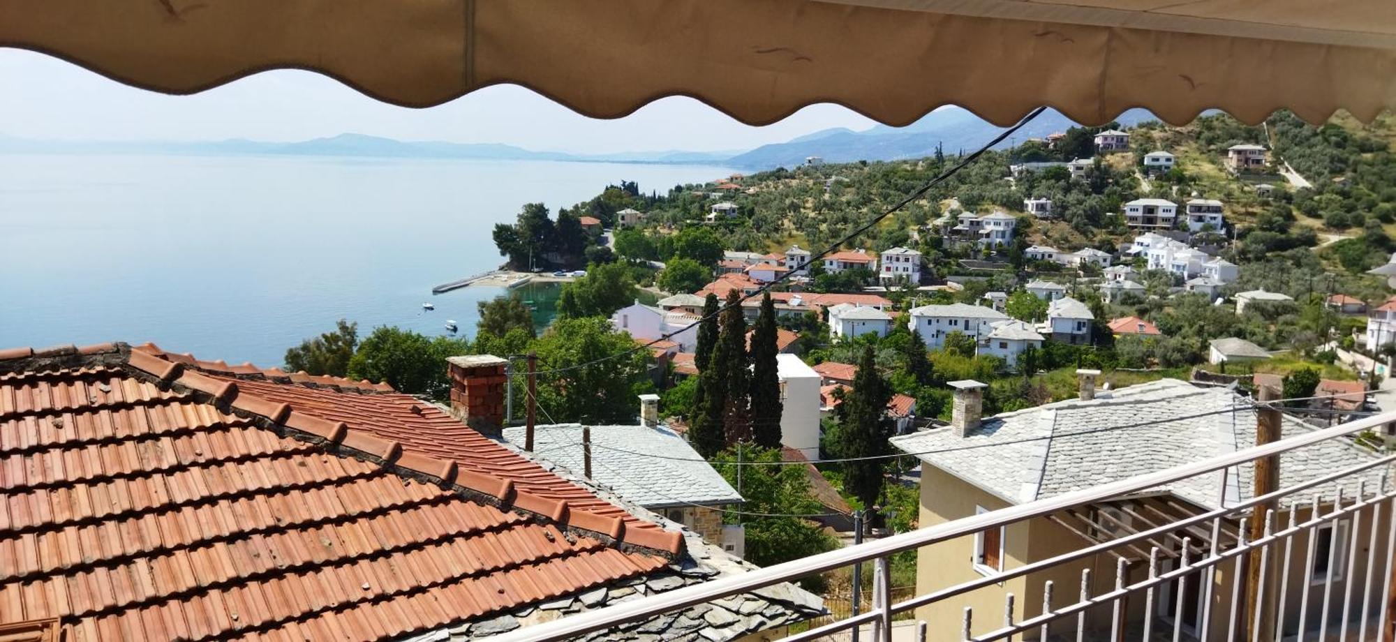 ¨Με Θέα Το Ηλιοβασίλεμα¨ Villa Afissos Bagian luar foto