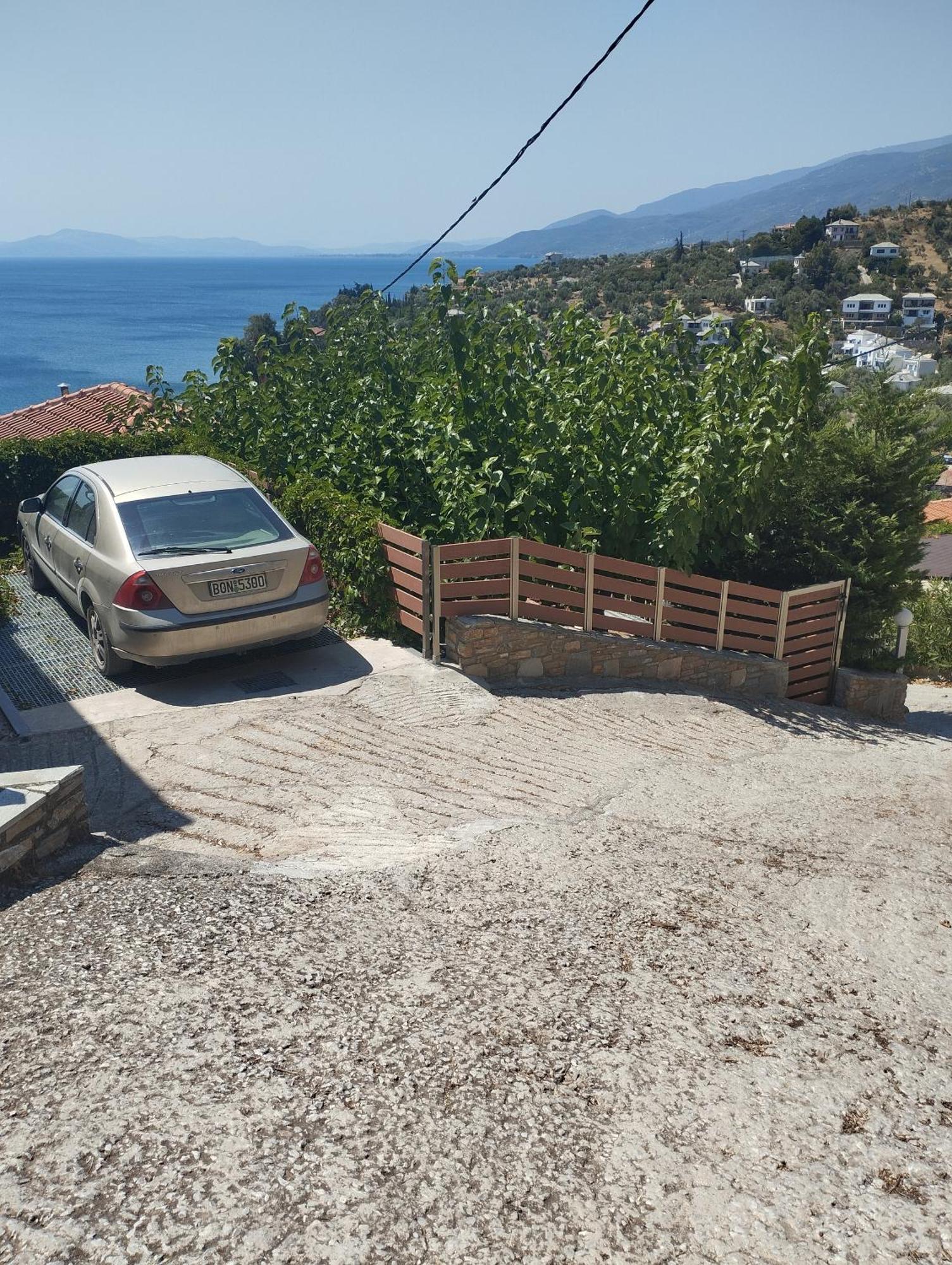 ¨Με Θέα Το Ηλιοβασίλεμα¨ Villa Afissos Bagian luar foto
