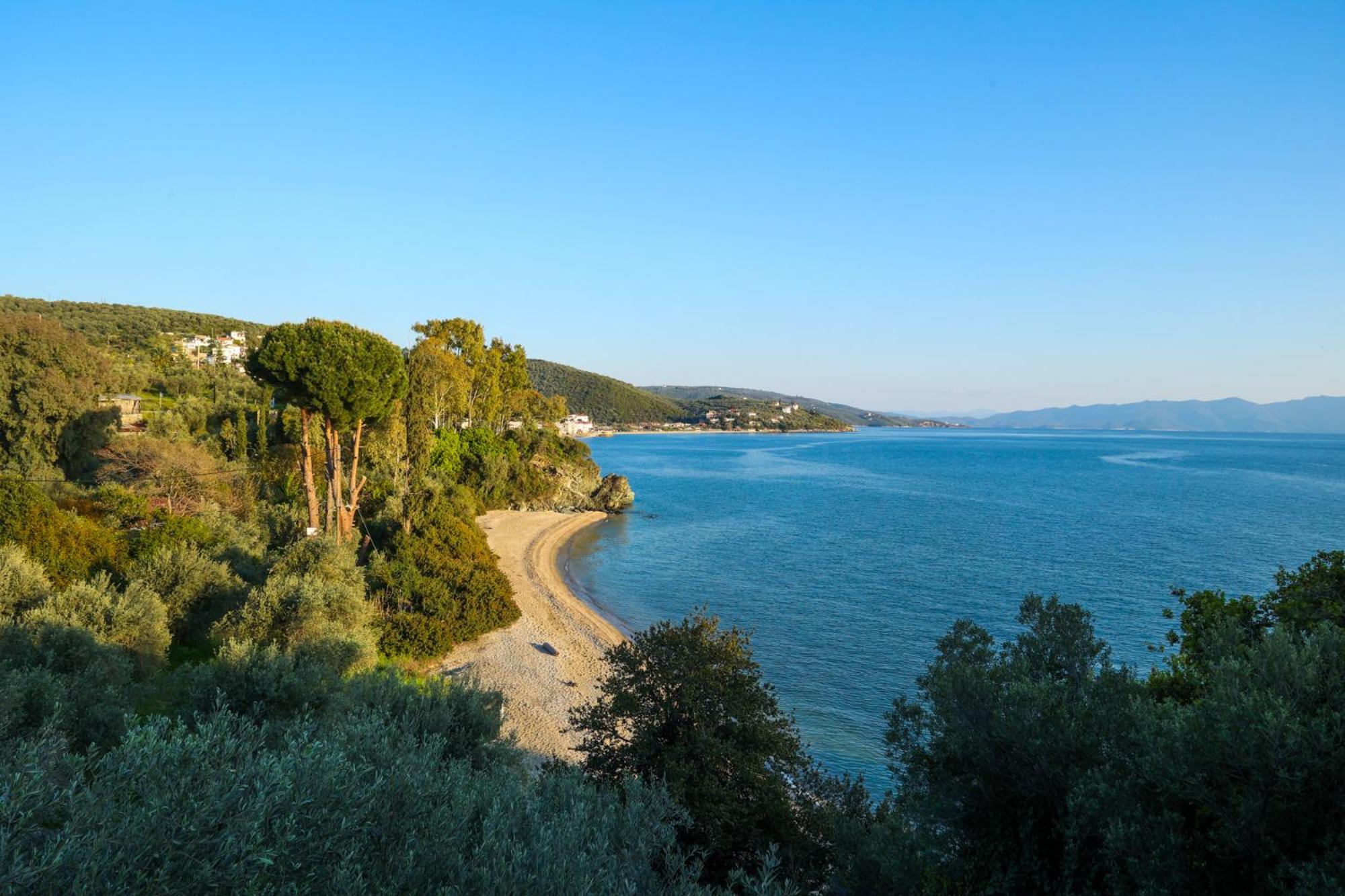 ¨Με Θέα Το Ηλιοβασίλεμα¨ Villa Afissos Bagian luar foto