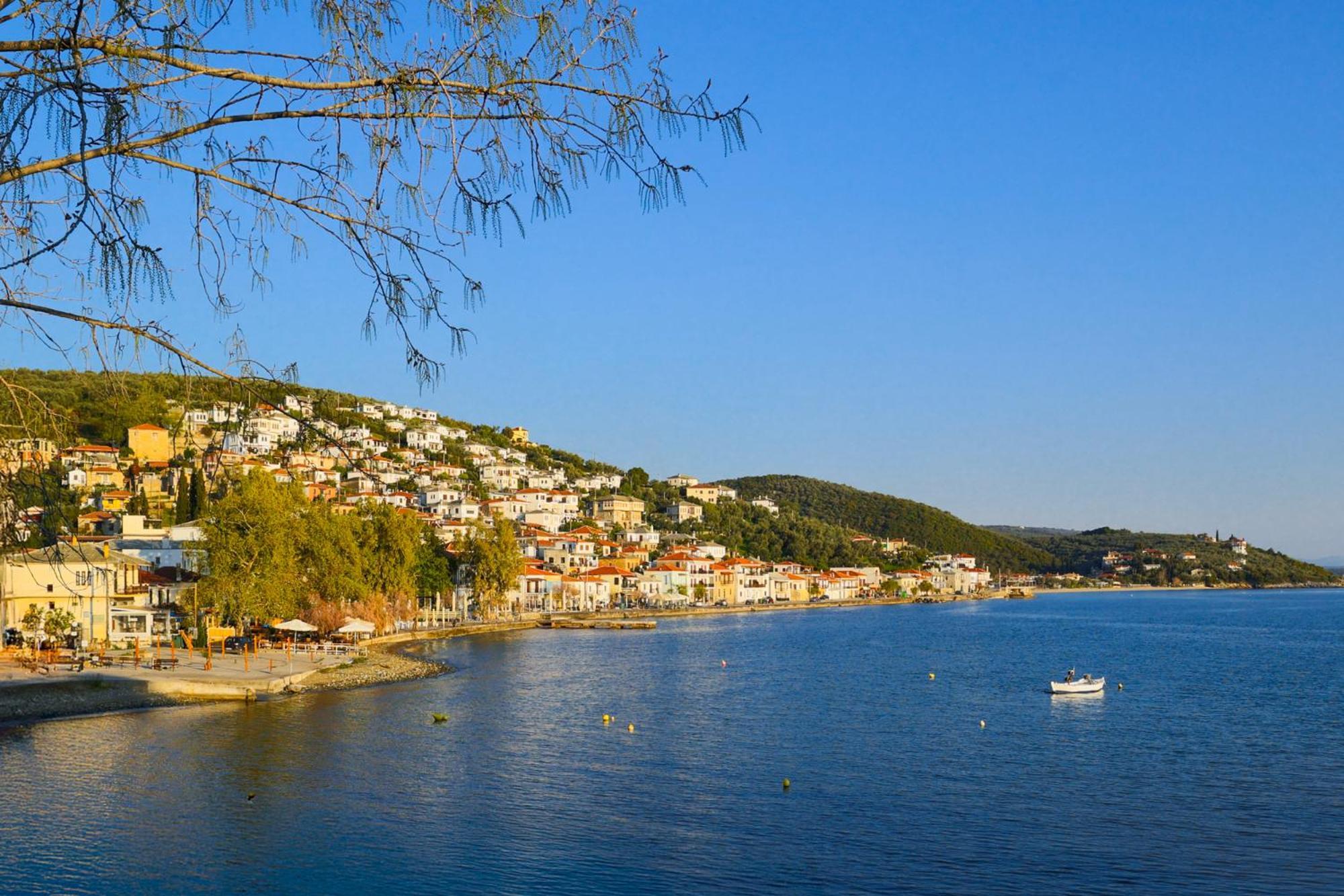 ¨Με Θέα Το Ηλιοβασίλεμα¨ Villa Afissos Bagian luar foto