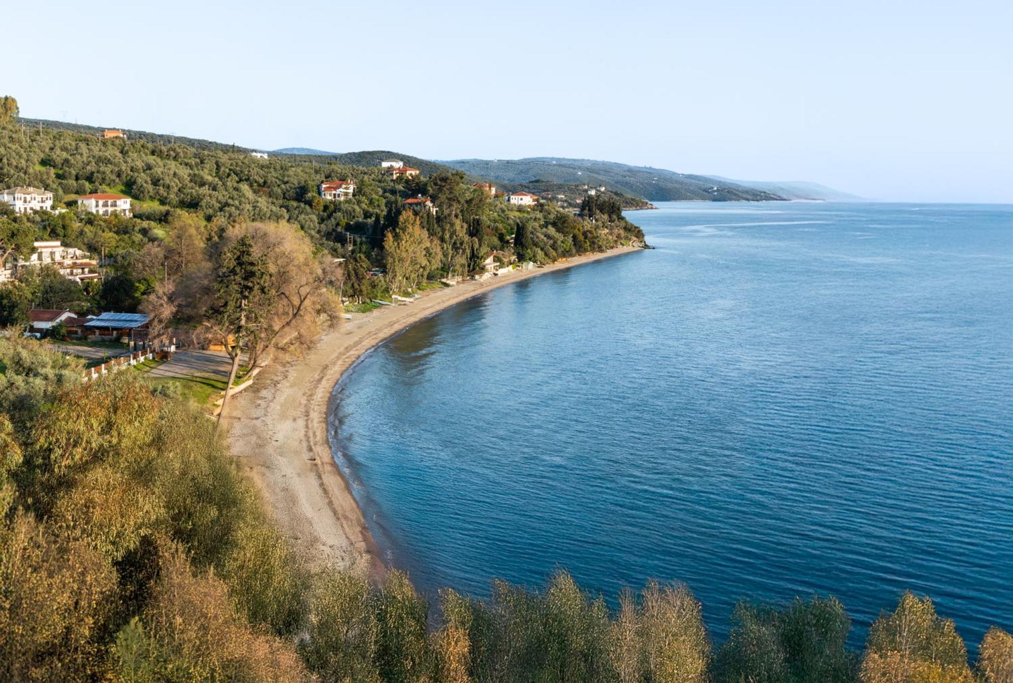 ¨Με Θέα Το Ηλιοβασίλεμα¨ Villa Afissos Bagian luar foto
